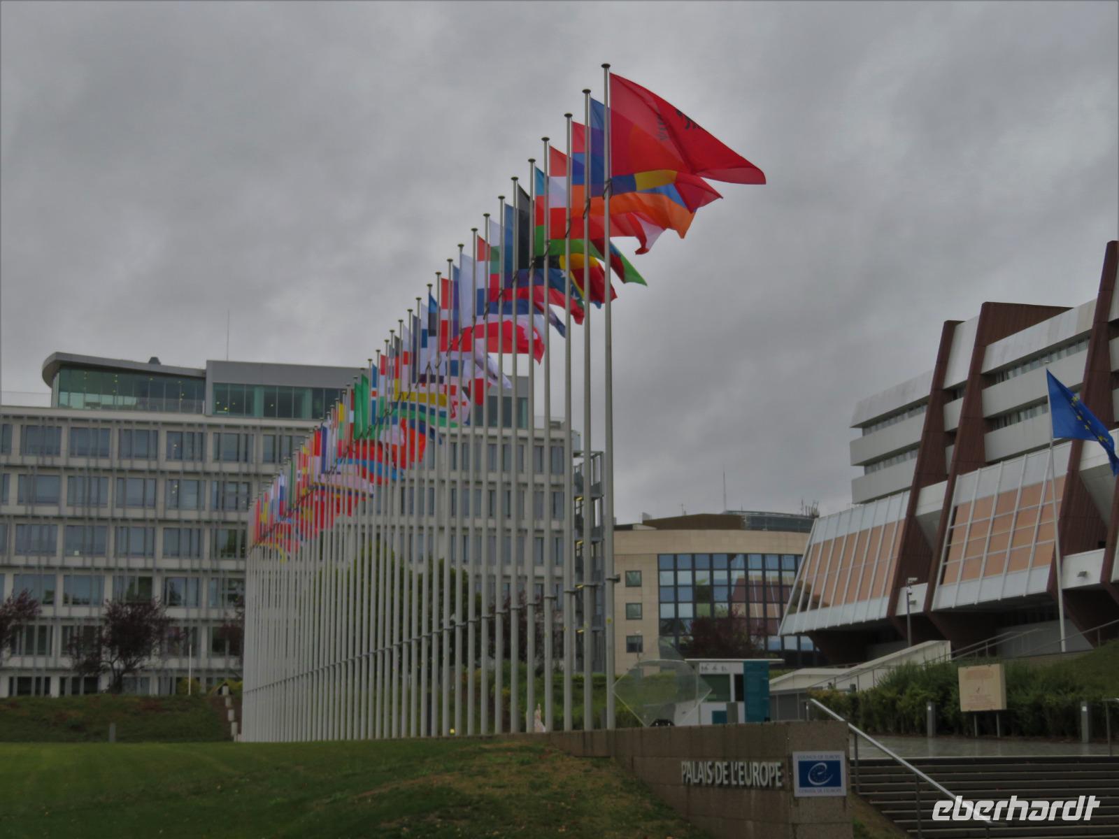 Elsass 09.2020 Straßburg, Europarat 
