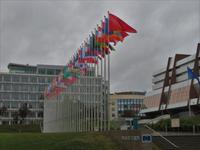Elsass 09.2020 Straßburg, Europarat 
