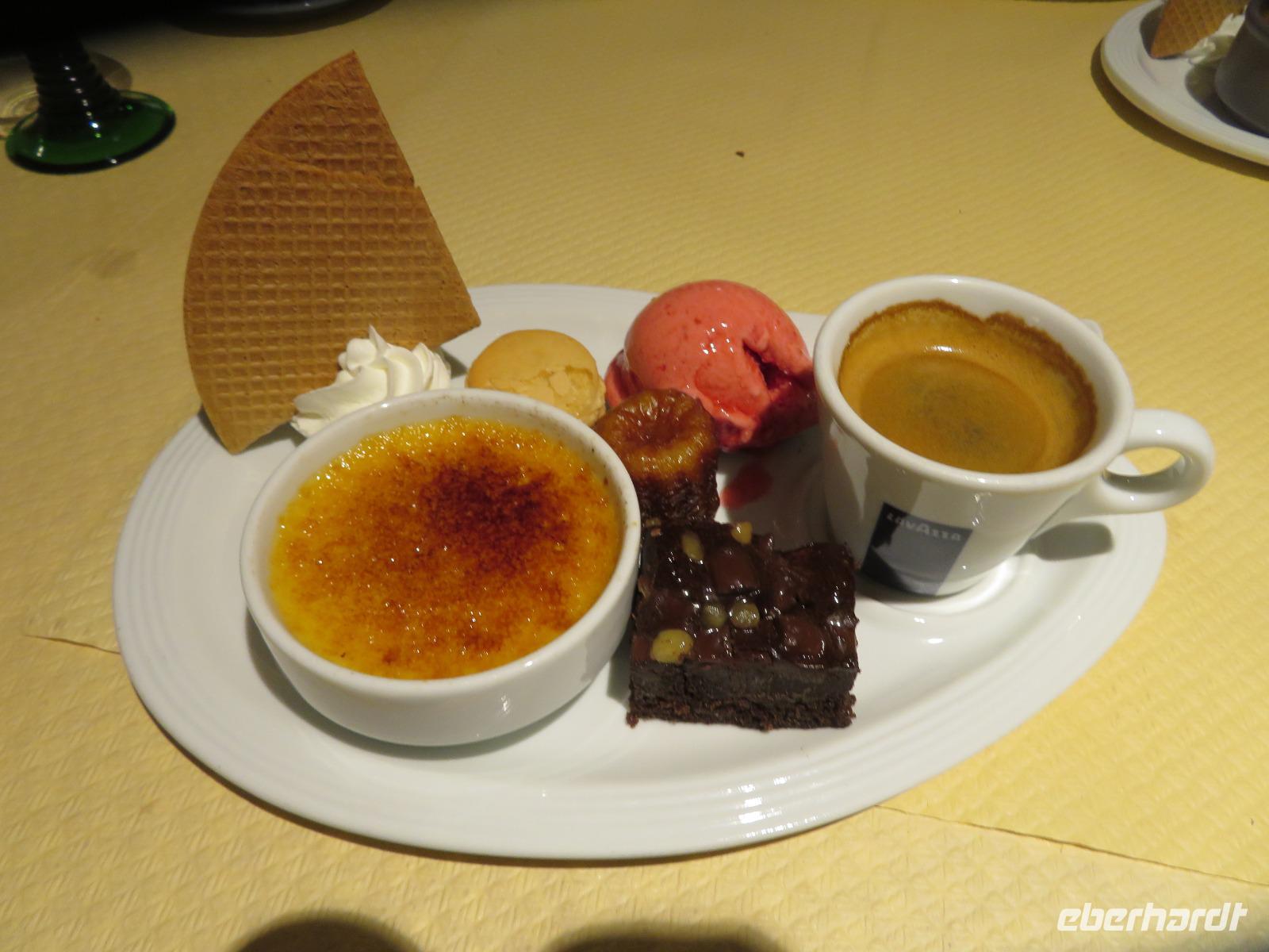 Elsass 09.2020 Straßburg Café Gourmand