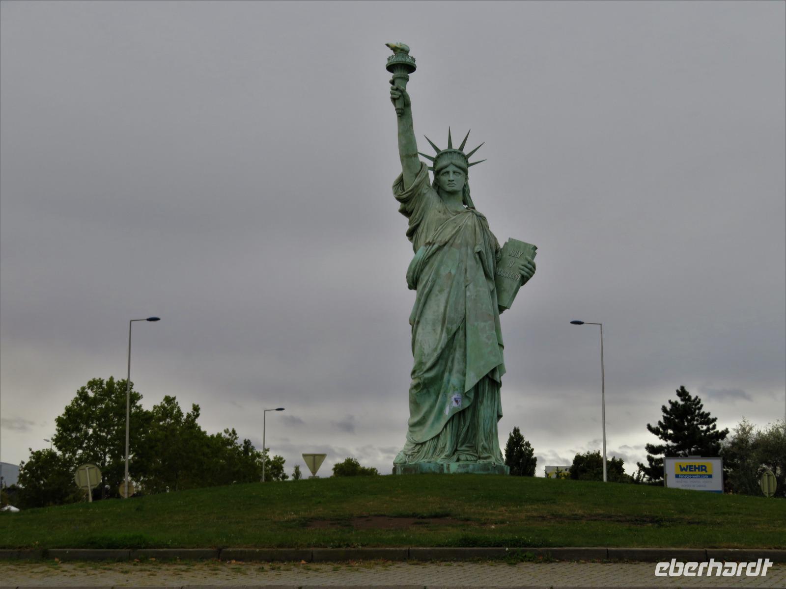 Elsass 09.2020  Colmar, Liberty Statue von Frédéric-Auguste Bartholdi
