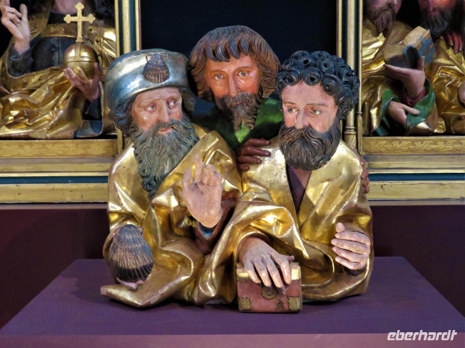 Elsass 09.2020 Unterlindenmuseum,Isenheimer Altar, Detail