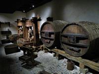 Elsass 09.2020 Unterlindenmuseum, Elsässer Weinkeller