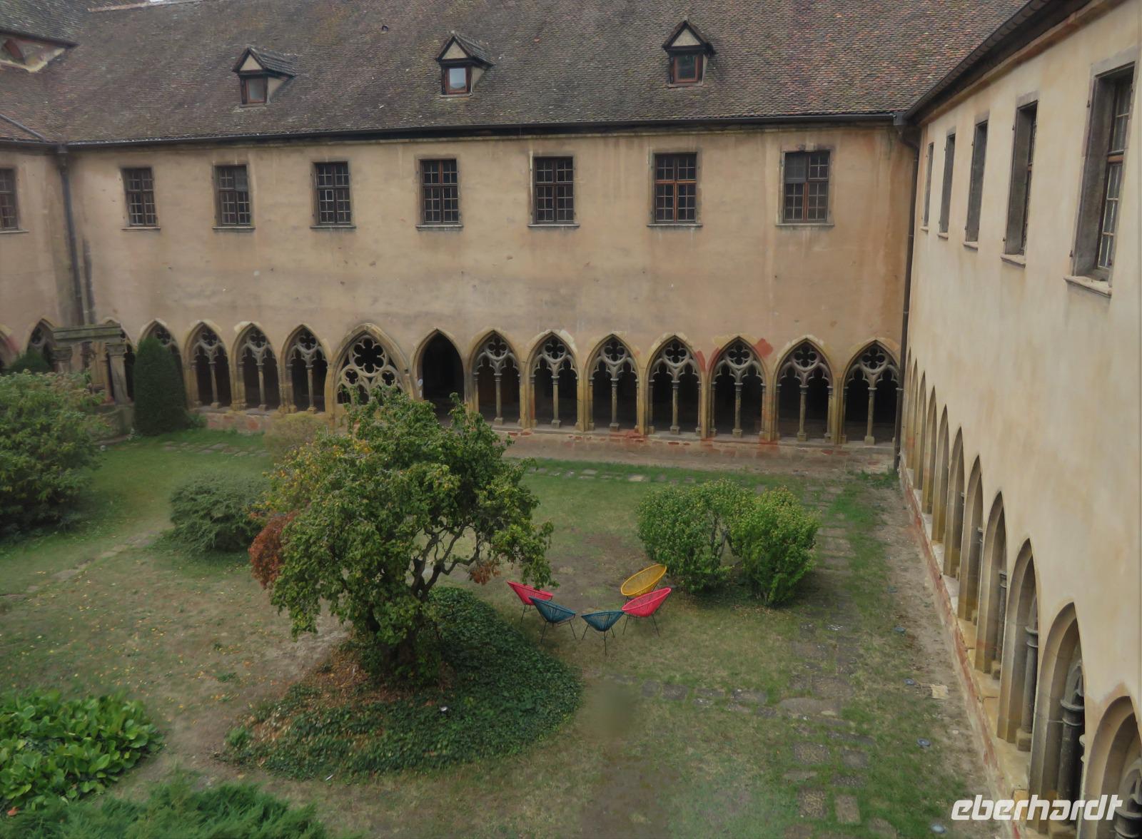 Elsass 09.2020 Unterlindenmuseum, Kreuzgang