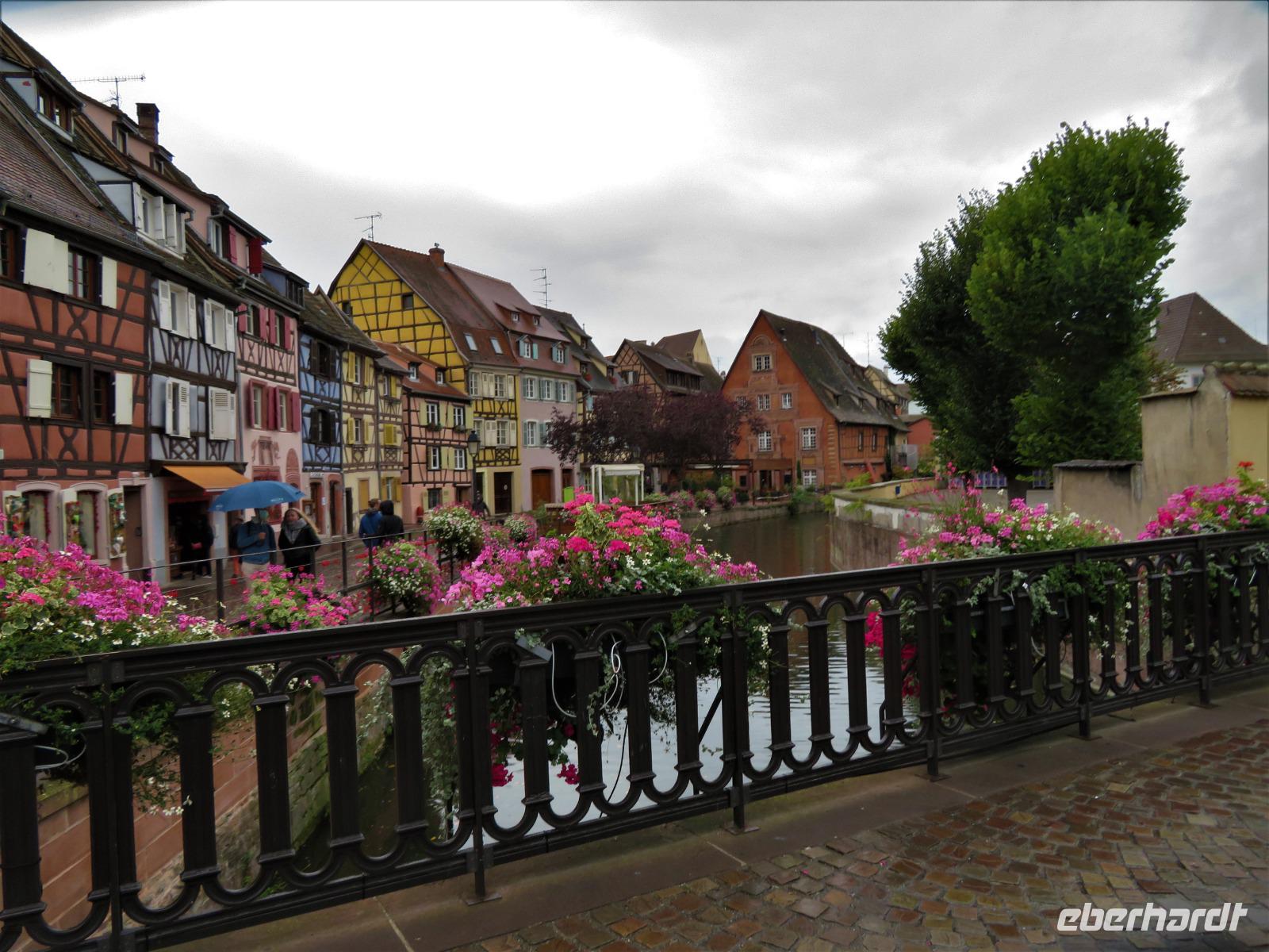 Elsass 09.2020  Colmar, Stadtrundfahrt, Petite Venise