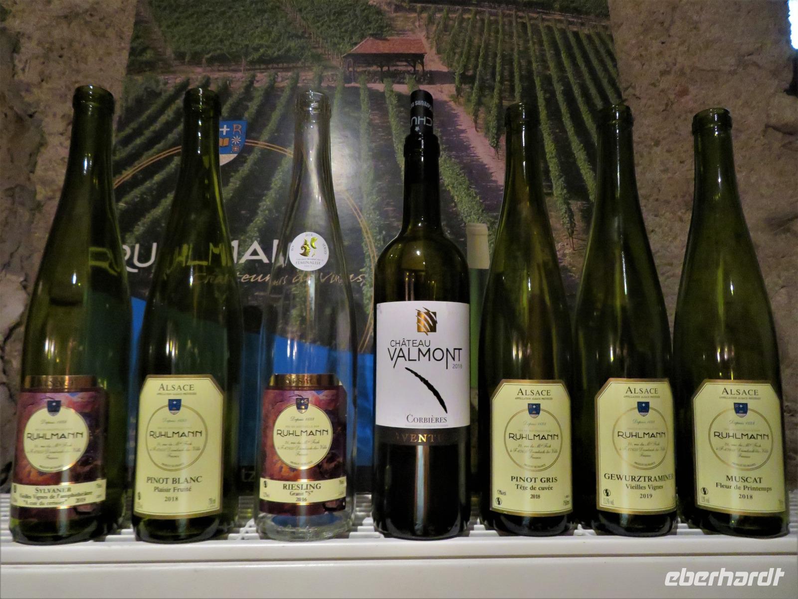 Elsass 09.2020 Dambach- la- Ville, Weinprobe