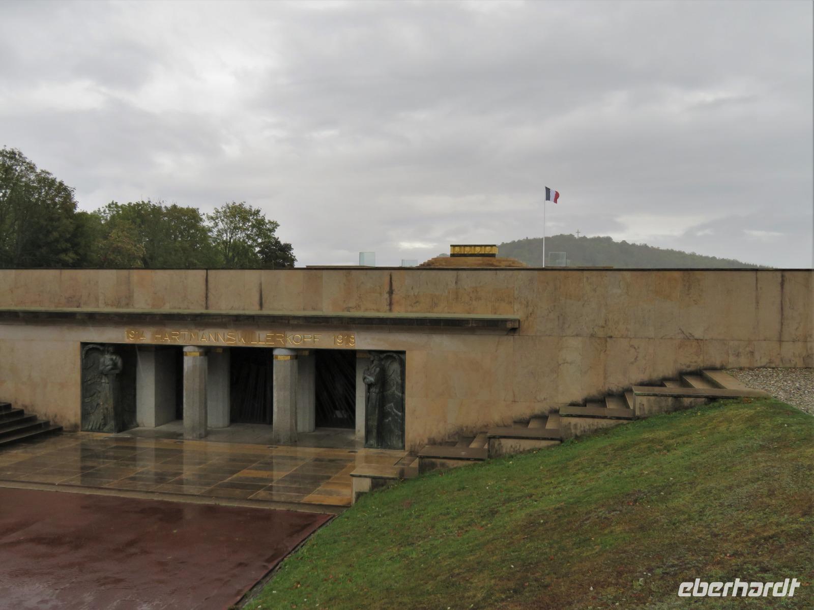 Elsass 09.2020 Vogesenrundfahrt, Hartmannsweiler Kopf