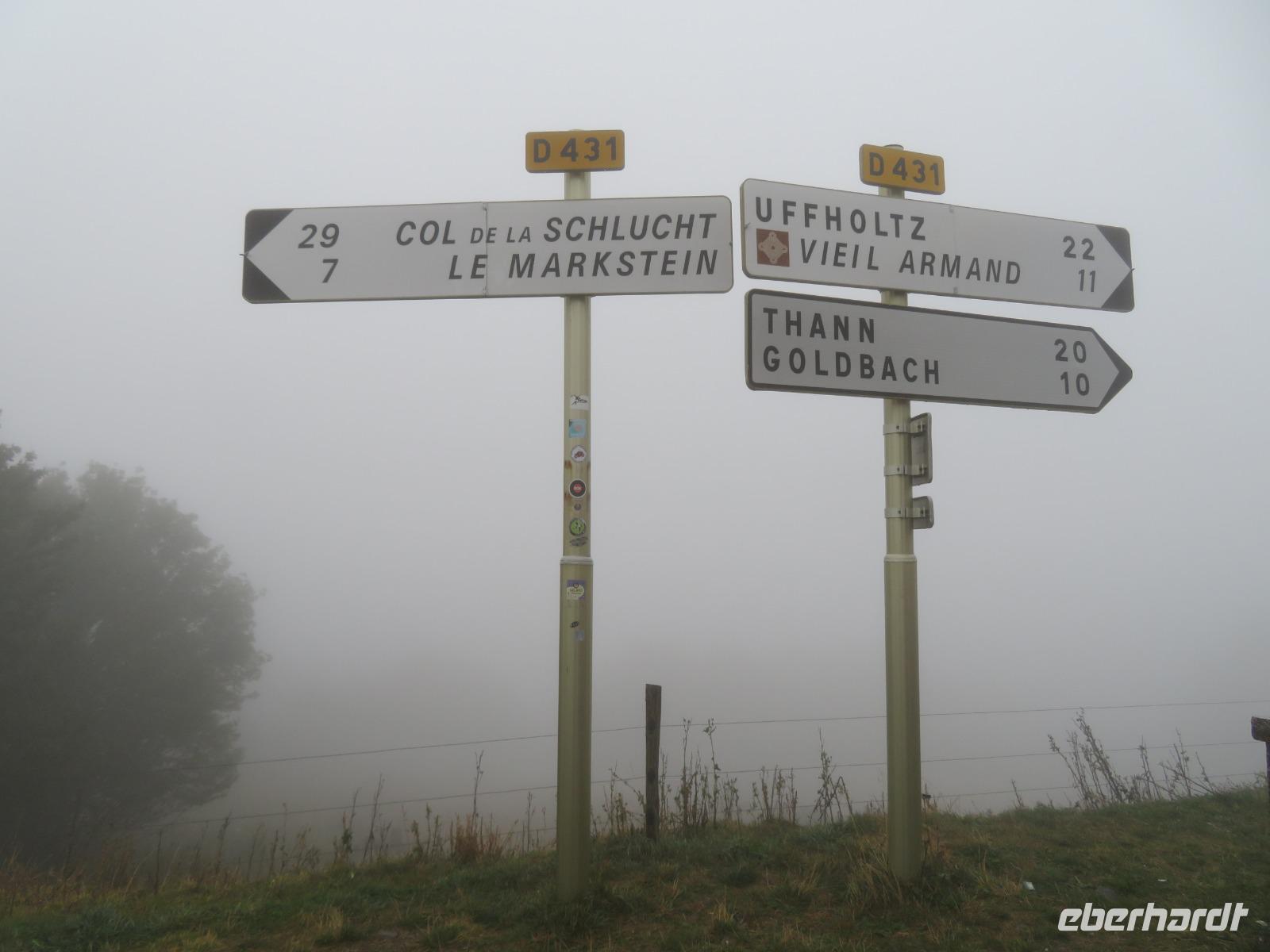 Elsass 09.2020 Vogesenrundfahrt, Am Grand Ballon