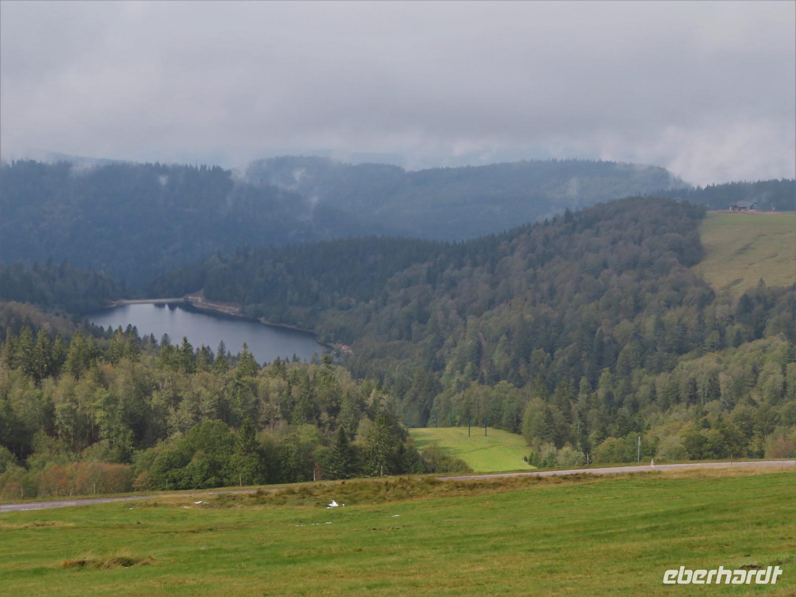 Elsass 09.2020 Vogesenrundfahrt, Ferme Auberge Breizhousen, Ausssicht