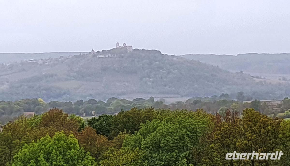 Blick von Tharoiseau Richtung Vezelay