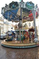 keine Kunden auf dem Karussell