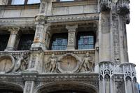 Renaissancegebäude aus dem 16.Jh. in Rouen - vor der Kathedrale