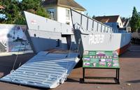 hier rollten Panzer auf die Landungsstrände der Normandie