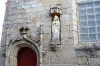 mittelalterliche Fassade in Concarnau