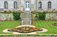 Blumenteppiche an der Stadtmauer