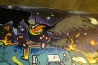 Tag 2 Vannes, Nachtspaziergang, Graffiti