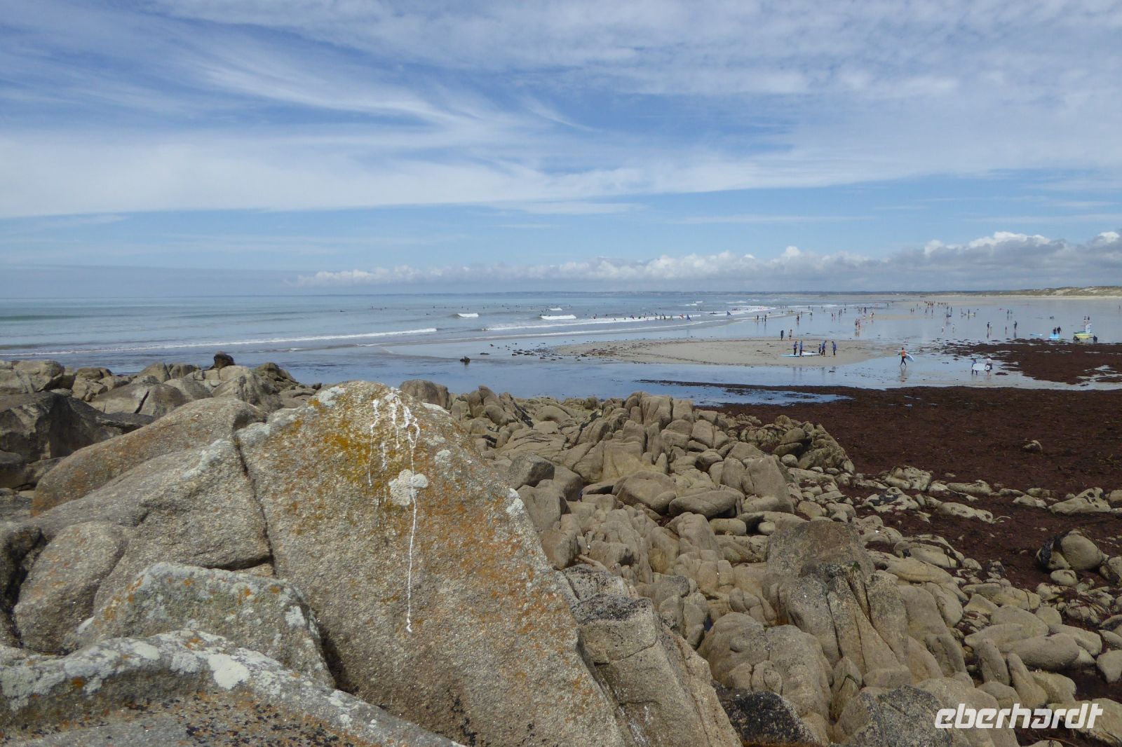 Tag 5 Strandwanderung zum Leuchtturm von Eckmühl