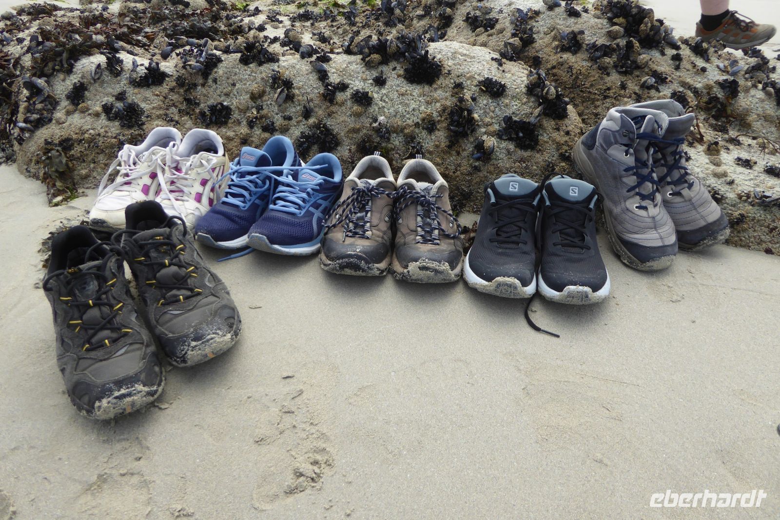 Tag 5 Strandwanderung zum Leuchtturm von Eckmühl