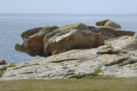Tag 5 Strandwanderung zum Leuchtturm von Eckmühl