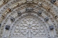 Tag 7 Stadtführung Quimper, St. Corentin, Portal