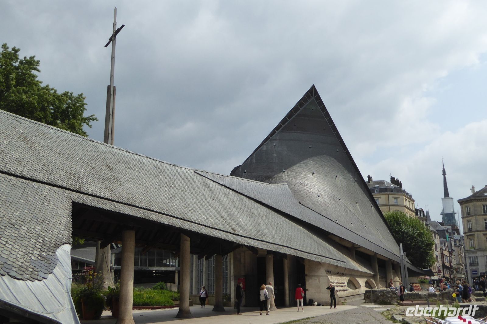 Tag 10 Rouen, Kirche Jeanne d´Arc