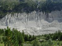 Chamonix, Fuß des Eismeergletschers