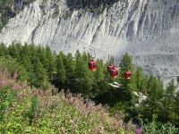 Chamonix, Montenvers, Kabinenbahn zur Gletschergrotte