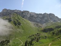 .. zur Bergwelt am Rochers de Naye