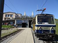 ... mit unserer Zahnradbahn