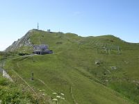 Rochers de Naye - der Gipfel