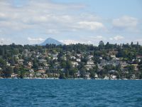 Genf, Blick zum Mont Blancmassiv