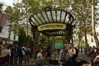 Stadtspaziergang Paris - Montmartre - Metrostation Abbessess (