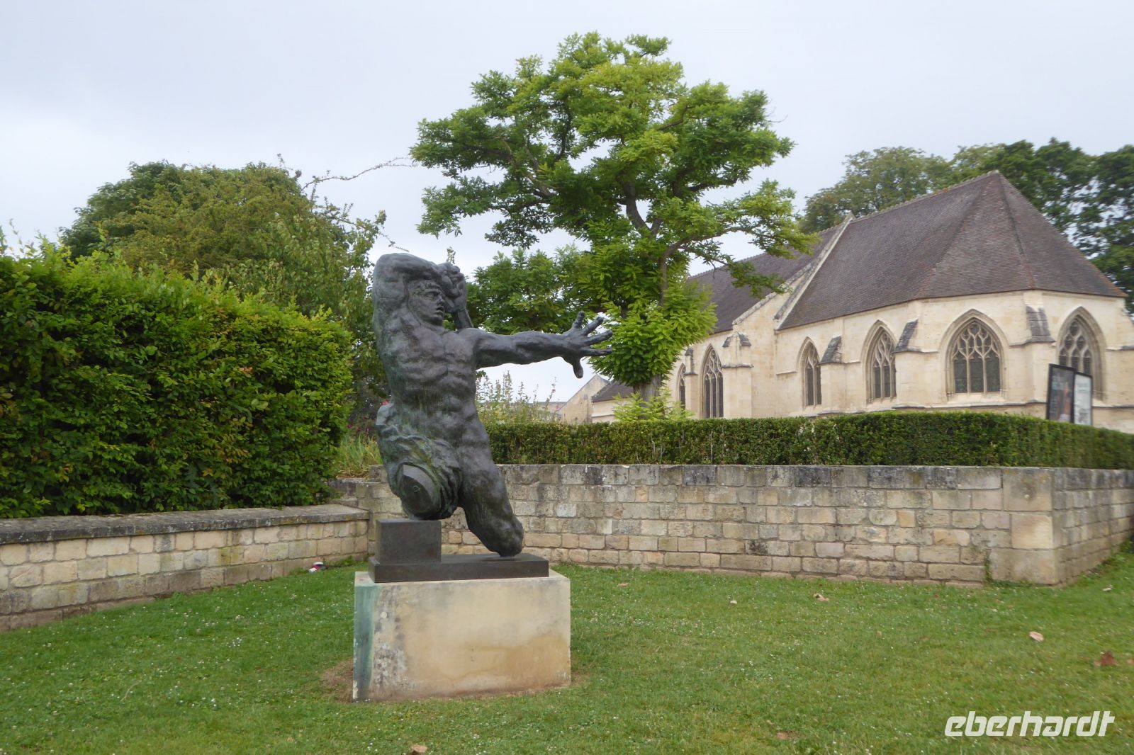 Tag 3 Caen, Skulptur von Bourdelle