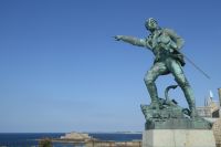 Tag 5 Stadtbummel in St. Malò, der Corsar Sir Robert Surcouf