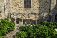 Tag 5 Stadtbummel in St. Malò, romanischer Kreuzgang