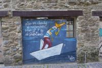 Tag 5 Stadtbummel in St. Malò, Streetart, (Selor)