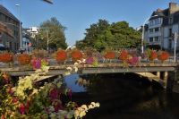 Tag 6 Quimper, blumengeschmückte Brücken über die Odet
