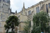 Seitenansicht auf Kathedrale von Bordeaux