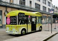 kleiner Stadtbus von Bayonne