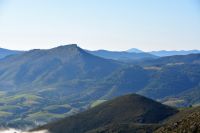 Blick auf die baskischen Pyrenäen