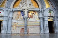 schöne Mosaiken an Rosenkranz Basilika