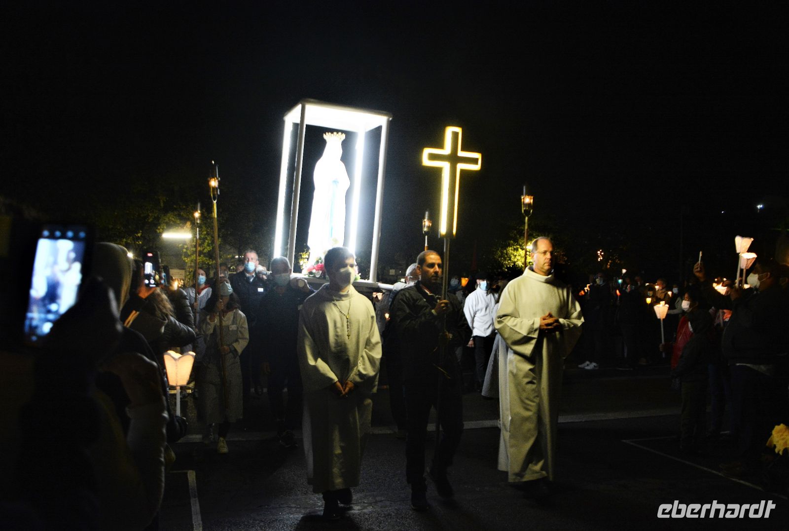 bei der Lichterprozession