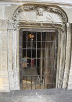 Blick in die Krypta von St. Sernin