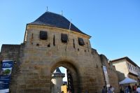 Eingang zum Schloss von Carcassonne