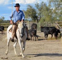 Manadier auf dem Pferd