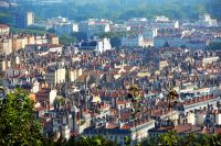 Blick auf die Renaissance-Stadt von Lyon