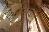 Blick hinauf zum Himmel