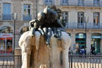 witziger Brunnen in Dijon