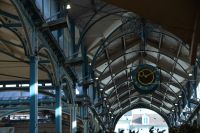 Stahlkontruktion der Markthalle in Dijon