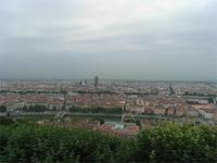 Blick auf Lyon mit 