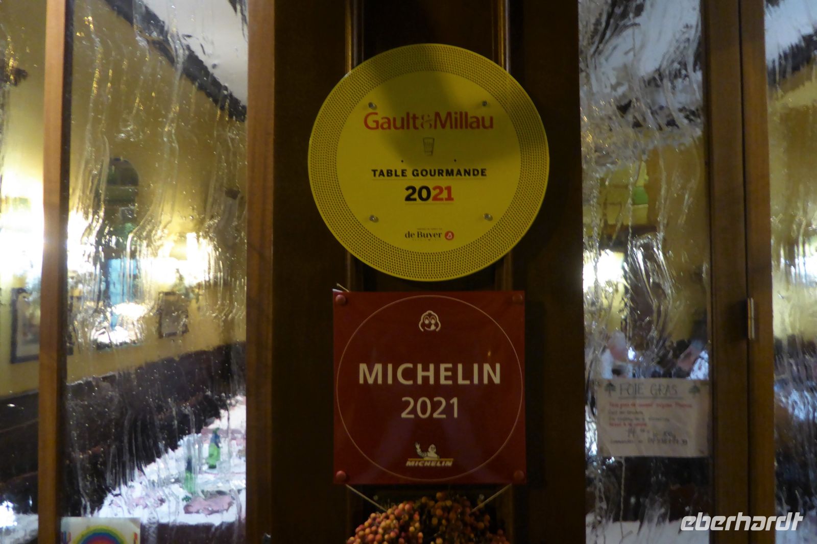 Tag 1 Abendessen im Sternelokal Chez Davia  